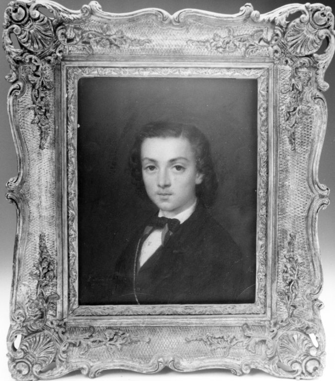 Ritratto di Giovanno Sgambati (dipinto) by Fattorini Elisio (sec. XIX)